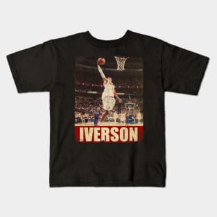 Allen Iverson - RETRO STYLE Kids T-Shirt